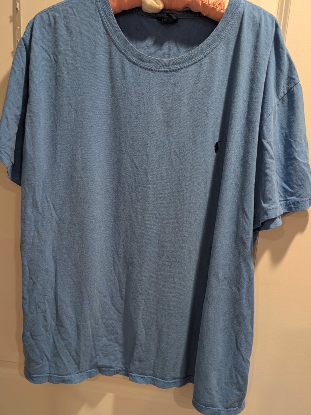 Polo Ralph Lauren Women's Blue Pony Logo Crewneck T-Shirt - 1367